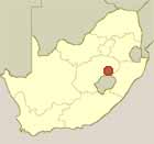 Golden Gate Highlands Park Map
